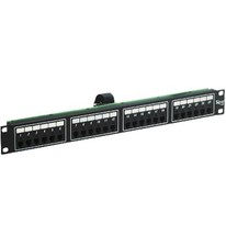 ICC Voice 6P2C Patch Panel with Female Telco in 24 Ports and 1 RMS (icmpptf242) picture