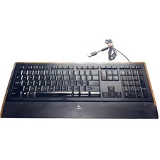 Logitech K740 Illuminated Wired USB Keyboard Backlit Y-UY95 820-005616 Tested picture