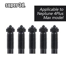 5pcs 0.4mm Hardend Steel Nozzles For Elegoo Neptune 4 Max /Elegoo Neptune 4 Plus picture