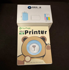 PeriPage Mini Printer & Paper Rolls Set for A6 Mini Printer ZYT-GB08-50 picture