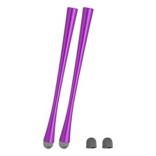 2 Pcs Slim Waist Stylus Pens, Universal Capacitive Stylus, Purple picture