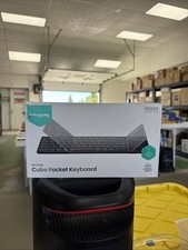 Nillkin Cube Pocket Foldable Bluetooth Keyboard Touchpad Number Pad Blue picture
