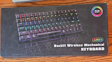 SABLUTE KM84 Wireless Mechanical RGB Backlit Keyboard QWERTY English Black picture