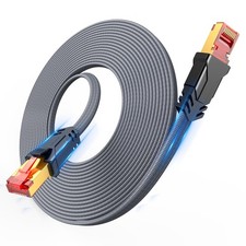 Cat 8 Ethernet Cable 30FT, 40Gbps, 2000Mhz, Gold RJ45 for Gaming/PC/Router picture