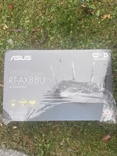 Black ASUS RT-AX88U AX6000 High Speed Wifi Router Brand New picture