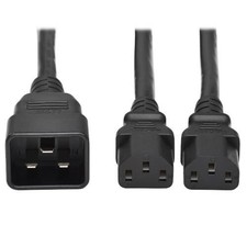 6FT C20 to Dual C13 Y Power Cable for Bitmain Antminer S19 L7 Miner picture