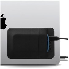 External Hard Drive Holder for Laptop - Double Pocket Pouch picture