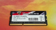 G.Skill 4GB  PC3-12800 DDR3L-1600 Laptop Memory P/N: F3-1600C11D-8GRSL picture