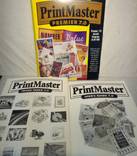 PrintMaster Premier 7.0 • Windows Graphics Desktop Publishing Software • 1998 picture