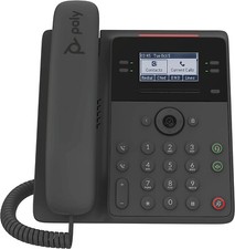 Poly Edge B30 IP Desk Phone PoE Open SIP 4 Key 16 Lines RJ9 3.5mm 2200-49825-025 picture