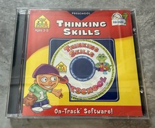 Thinking Skills Preschool PC CD Rom On Track Software Rare 2003 picture