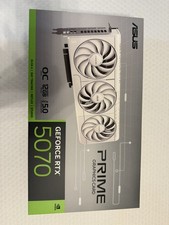 ASUS Prime GeForce RTX 5070 12GB GDDR7 White OC Edition Gaming Graphics Card picture
