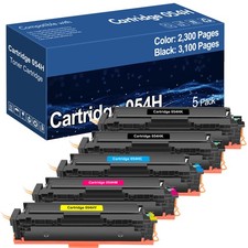 5PK CRG054 054H Toner For Canon Color Imageclass LBP622CDW Printer With New Chip picture
