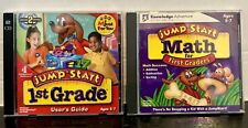 Jump Start 1st Grade Deluxe 2 Disc Set & Math For 1st Graders CD-ROM Win Mac picture