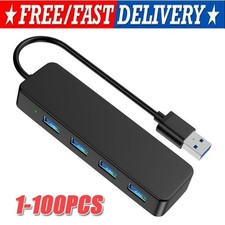4 Port USB 3.0 Hub Splitter Multi Adapter 5Gbps High Speed PC Desktop Laptop LOT picture
