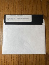 Apple IIe IIc Financial Cookbook A Series Of Financial Prog 5.25” Floppy picture