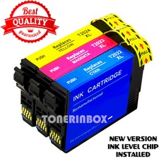 3pk T202XL 202XL CMY Ink Cartridges For Eps XP-5100 WorkForce WF-2860 picture
