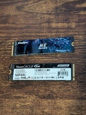 Lot of 2 1TB NVME SSD (Teamgroup MP44L  and Kingspec NE) picture
