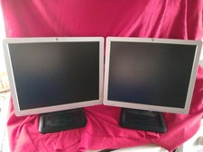 HP 17 Inch LCD Flat Screen Monitor In Good Condition ( Lot Of 2 ) picture