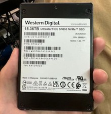 compatible WD Ultrastar SN650 15.36TB SSD U.3 PCIe NVMe SSD WUS5BA1A1ESP5E1 picture