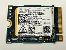 Kioxia 512GB EG6 NVMe 2230 m.2 SSD Solid State Drive KEG60ZNS512G Dell CKGXJ picture