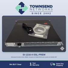 Brocade SI-1216-4-SSL-PREM ADX Load Balancer / 16x 1GbE, 2x 10GbE XFP picture