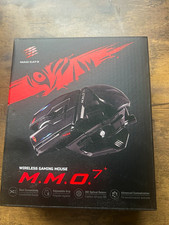 Mad Catz M.M.O. 7+ Wireless Gaming Mouse 26K DPI Optical 7-Button Black picture