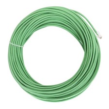 GREENGATE COOPER GGRJ45-25P-G CAT5E PATCH CABLE, CMP PLENUM, GREEN, 100-FEET picture