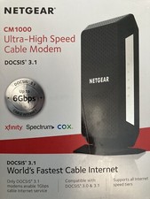 NETGEAR CM1000 DOCSIS 1000Mbps Cable Modem (CM1000-1AZNAS) picture
