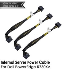 Lot of 3 New Dell PowerEdge R750XA GPU Cable 34 - 1x 12 Pin MRN6Y 0MRN6Y picture