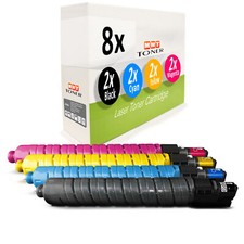 8x MWT Toner for Ricoh MPC4503A MPC5503A MPC6003 33K Black + 22.5K CMY picture