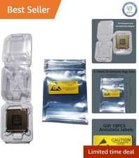 Thickened Protective Clamshell CPU Cases: 10 Pack with Antistatic Bags & Labels picture