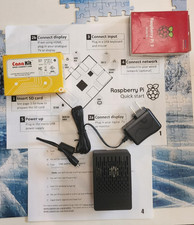 Raspberry Pi 3 B+ Plus, Starter Kit, Power Adapters, Case, Python.  See Options picture