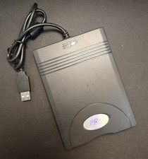SAMSUNG Model SFD-321U/KHP Black External USB Floppy Disk Drive Untested picture