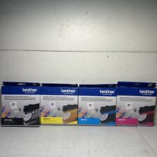 Set Of 4 Brother Genuine Sublimation Ink Cartridges - BlackCyanMagentaYellow NEW picture