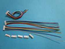 60 set 1.25mm 8 Pin Male + Female Polarized Connector w/ 28AWG 150mm Leads Cable picture