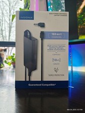 NIB Insignia Universal 180W High-Power FAST Laptop Charger w/ Original Receipt picture