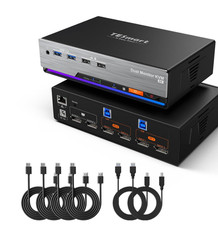 TESmart-DKS202-M24-USBK • NEW •  picture