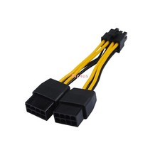 Dual GPU 8pin to 8pin Adapter Power Cable for NVIDIA Tesla K80 M60 M40 P100 New picture