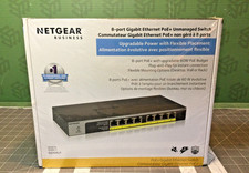 NETGEAR GS108LP 8-Port Gigabit PoE+ Switch 60W Factory Sealed New picture