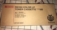 New Ricoh Toner Color LP Cassette Type 105- Black 885372 picture