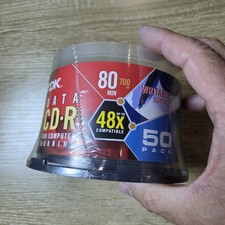 NEW TDK Data CD-R 50 Pack Spindle Blank Discs 52x80 Min 700 MB Computer Burning picture