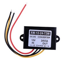 DC-DC 12V to 24V 3A 72W Vehicle Step-Up Regulator Car Power Inverter Converter picture