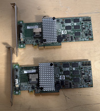 LOT OF 2 | LSI MEGARAID - SAS RAID CONTROLLER - HIGH PROFILE ~ L3-25121-86C picture