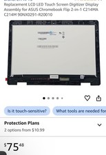 90NX0291-R20010 LCD touch screen For ASUS Chromebook Flip C214MA C214M 2-in-1  picture