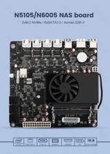 NAS Motherboard  N6000 4x Intel i226-V 2.5G Nics Dual M.2 NVMe SATA3.0 Mini-ITX picture