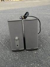 Bose Companion 2 Series II Multimedia Computer Speakers Silver Wired Untested picture