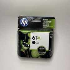 HP 61 XL Black Ink Cartridge NEW EXP June 2020 picture