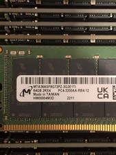 MTA36ASF8G72PZ-3G2E1 MICRON 64GB 2RX4 PC4-3200AA DDR4-25600R RDIMM picture
