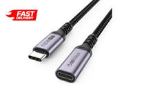 USB-C Extension Cable 6.6ft 100W Fast Charge 10Gbps Data4K Video Type C Extender picture